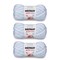Bernat Softee Baby Blue Flannel Yarn - 3 Pack of 120g/4.25oz - Acrylic - 3 DK (Light) - 310 Yards - Knitting/Crochet